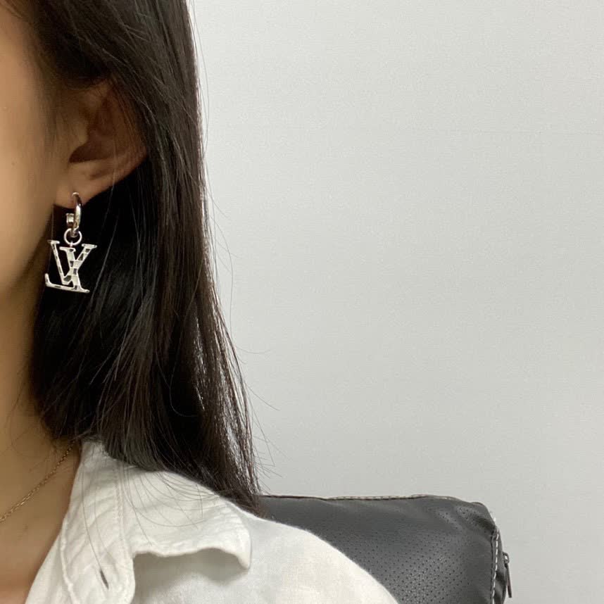Louis Vuitton Silver Earrings Louis Vuitton Silver Earrings